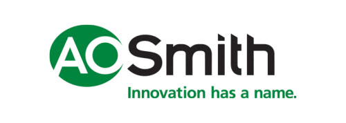 A O Smith Hot Water Heaters Tank Boiler Logo